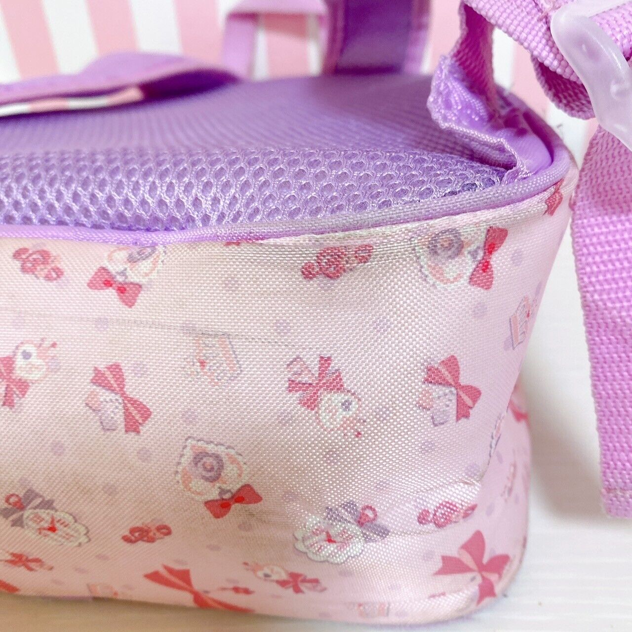 Sanrio Bonbon Ribbon Backpack Rucksack School Bag Rabbit Pink PurpleCharacter