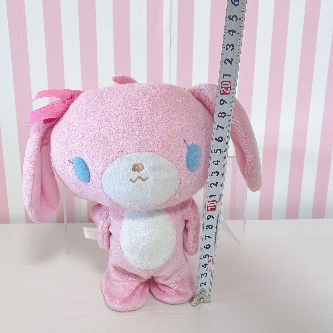 Sanrio Sugarbunnies Bunnies Momousa Plush Soft Stuffed Toy Pink Walk Character