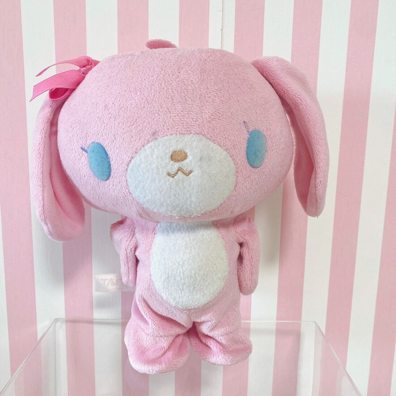 Sanrio Sugarbunnies Bunnies Momousa Plush Soft Stuffed Toy Pink Walk Character