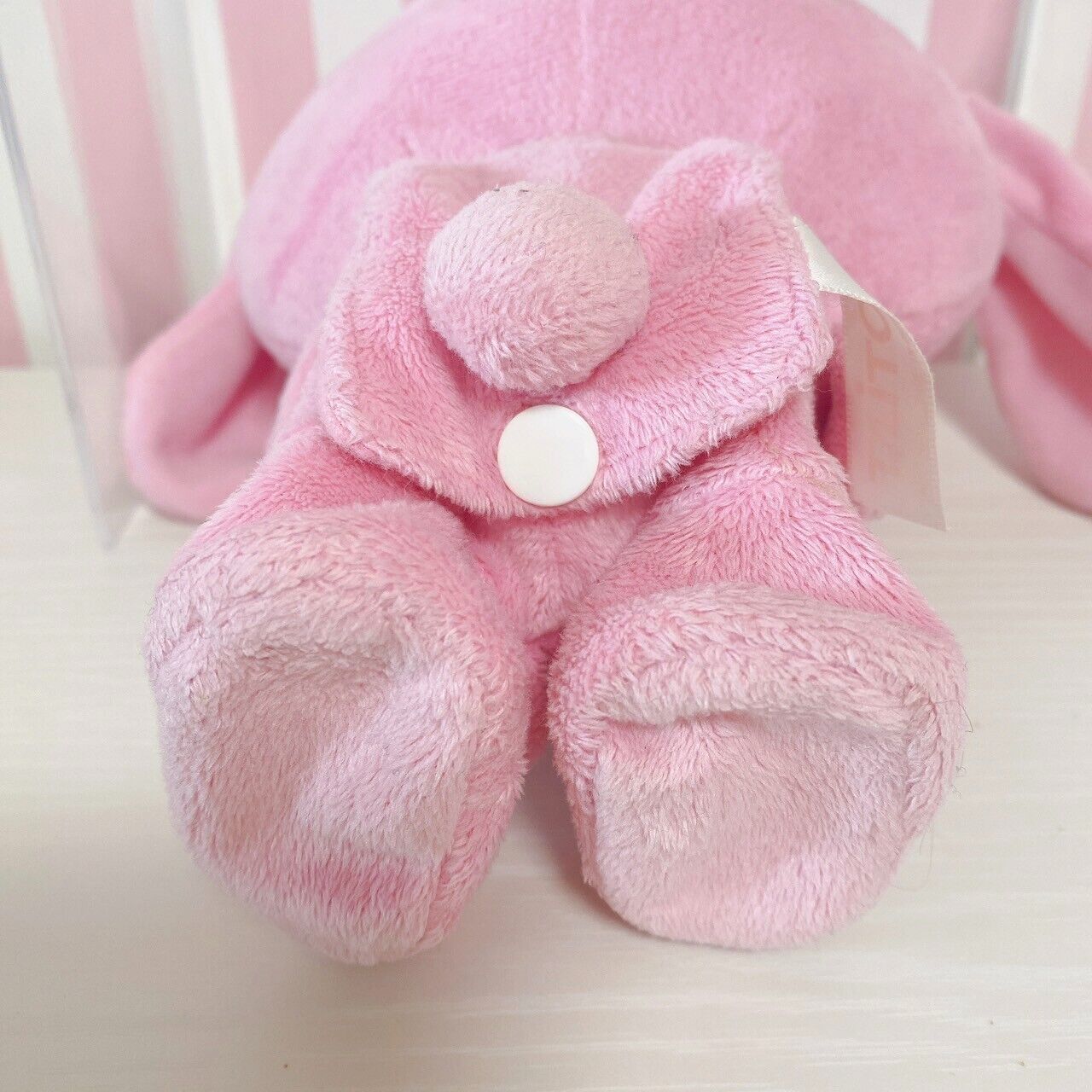 Sanrio Sugarbunnies Bunnies Momousa Plush Soft Stuffed Toy Pink Walk Character