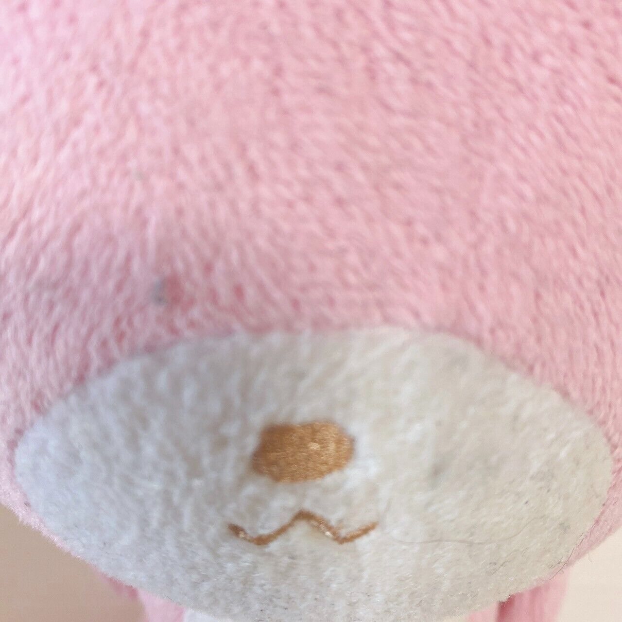 Sanrio Sugarbunnies Bunnies Momousa Plush Soft Stuffed Toy Pink Walk Character