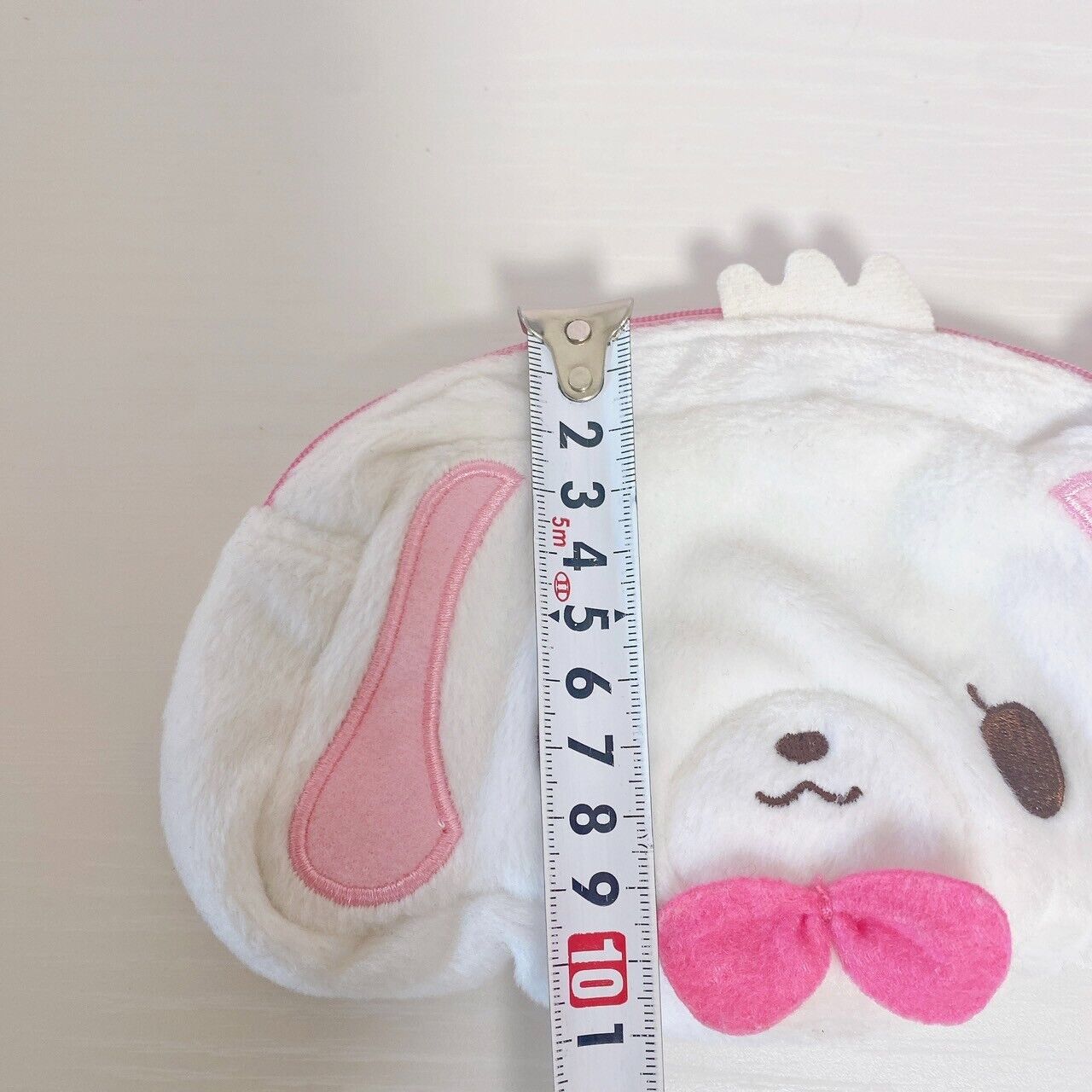 Sanrio Sugar Bunnies Shirousa Mini Pouch White Ribbon Rabbit Pink Kawaii Rare