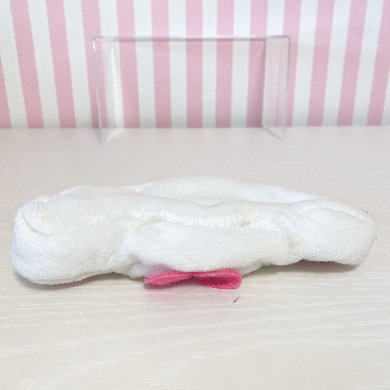 Sanrio Sugar Bunnies Shirousa Mini Pouch White Ribbon Rabbit Pink Kawaii Rare