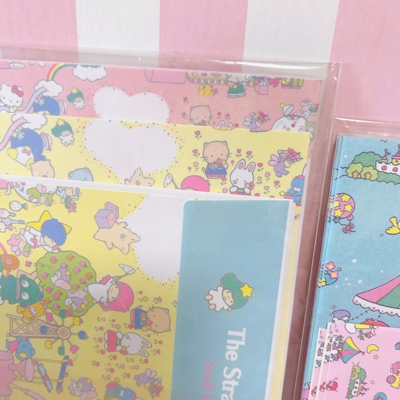 Sanrio Letter Set Stationery Hello Kitty Little Twin Stars My Melody Kawaii Rare