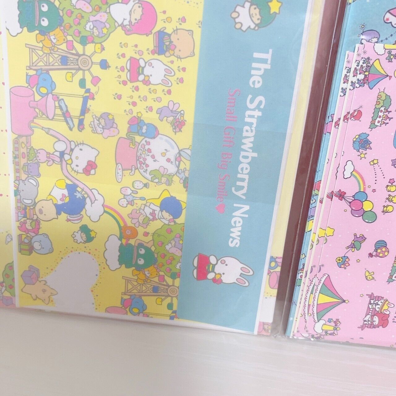 Sanrio Letter Set Stationery Hello Kitty Little Twin Stars My Melody Kawaii Rare