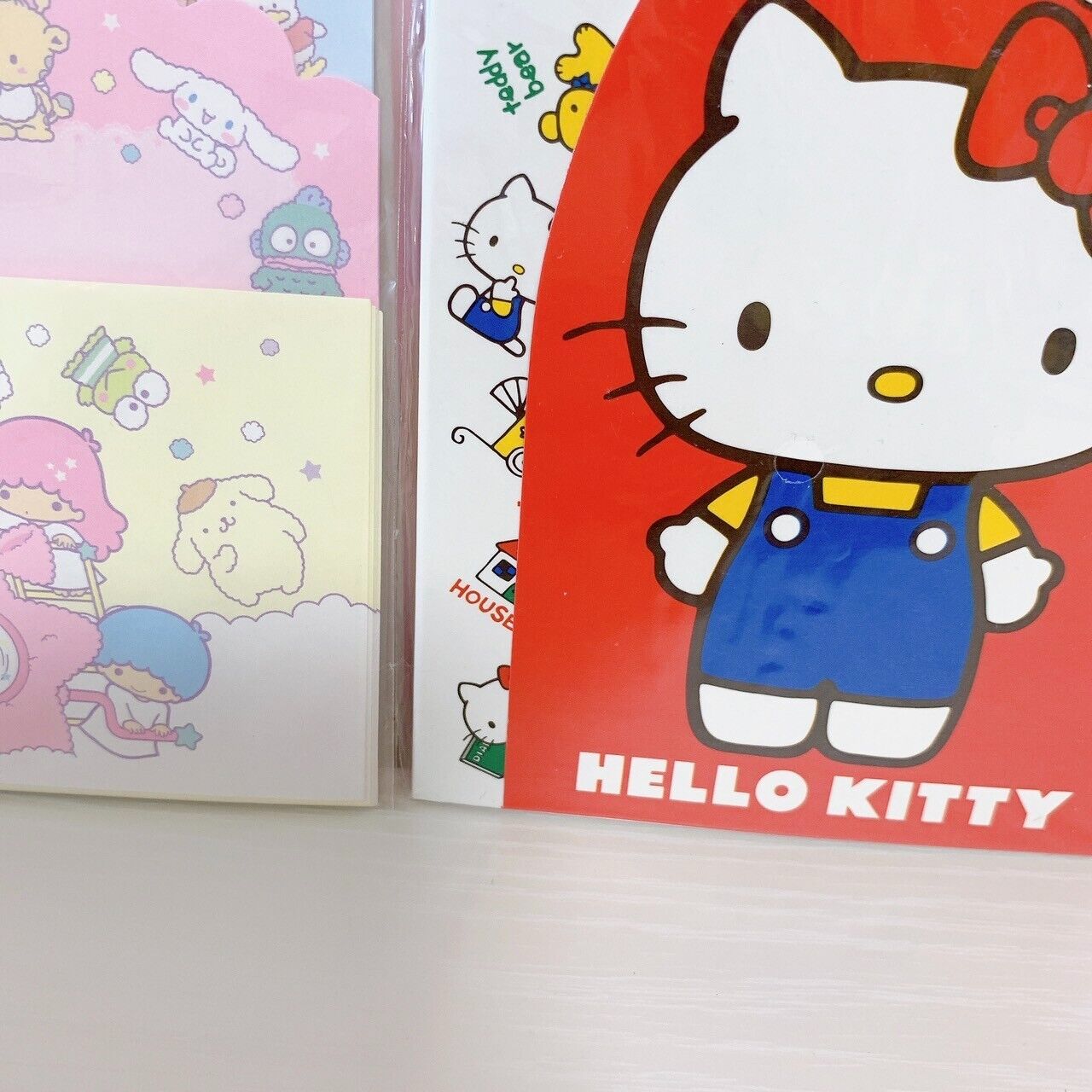 Sanrio Letter Paper 2 Set Stationery Hello Kitty Little Twin Stars Kikilala Rare