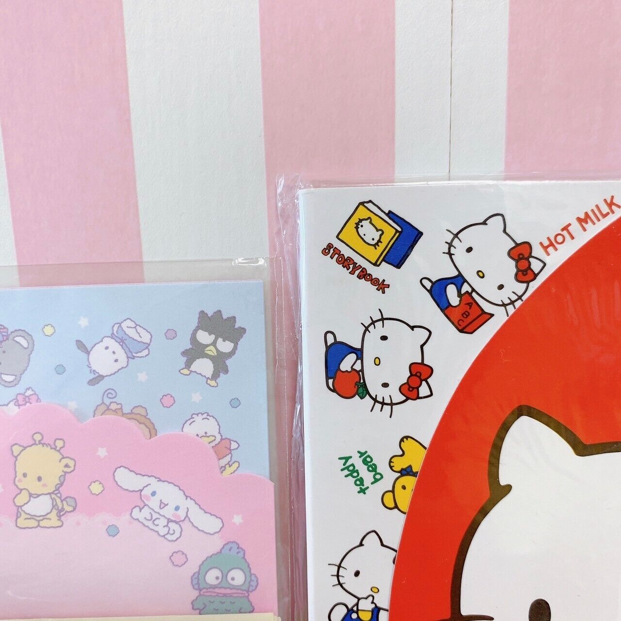 Sanrio Letter Paper 2 Set Stationery Hello Kitty Little Twin Stars Kikilala Rare