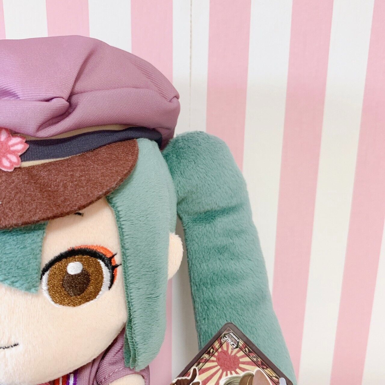 Taito Hatsune Miku Senbonzakura Plush Soft Stuffed Toy Fluffy Cherry Blossoms