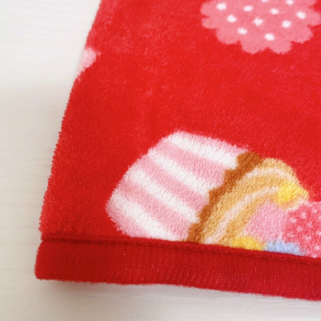 Mother Garden Mothergarden Strawberry Red Blanket Sweets Polyester Kawaii Rare