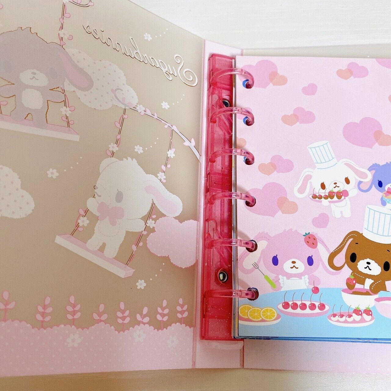 Sanrio Sugar Bunnies Stickers Book 16 Sheets Stationery Kawaii Characters Rare