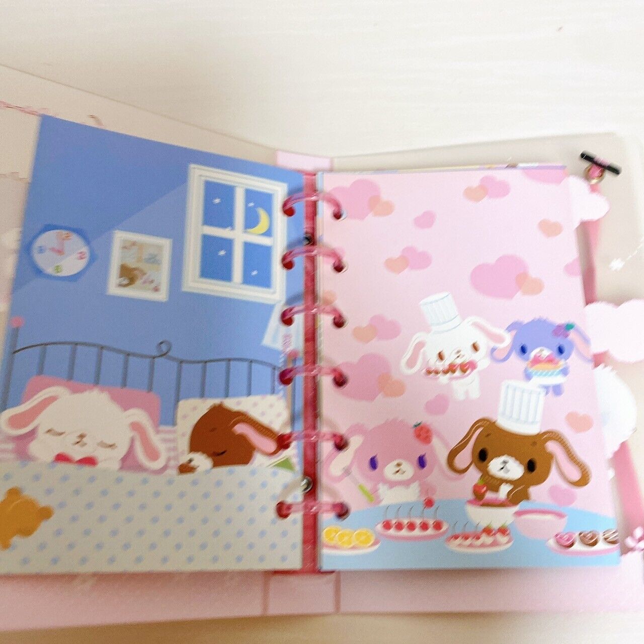 Sanrio Sugar Bunnies Stickers Book 16 Sheets Stationery Kawaii Characters Rare