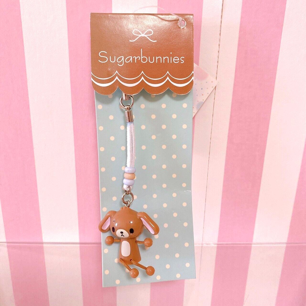 Sanrio Sugarbunnies Bunnies Kurousa Strap Brown Charm Rabbit Kawaii Character