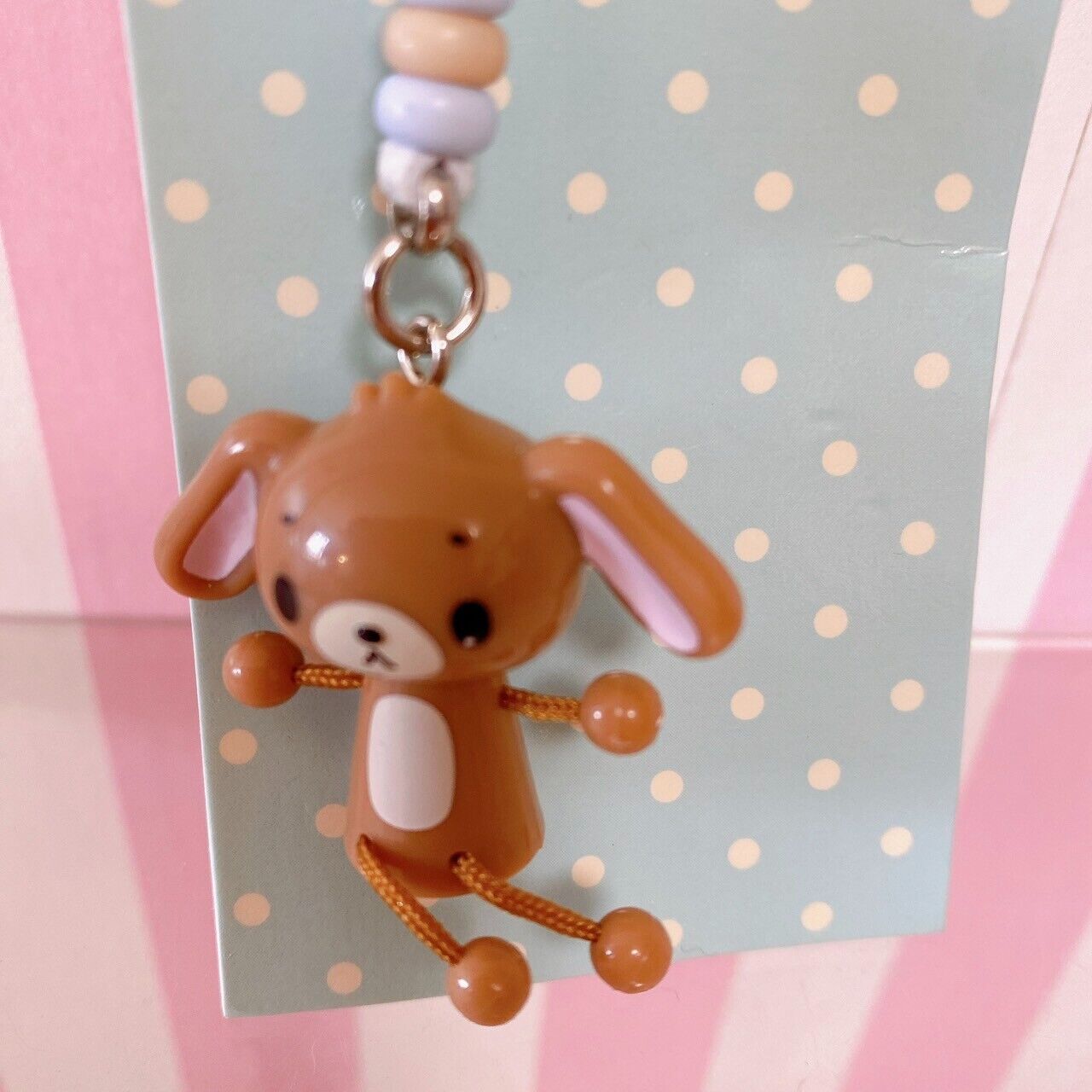 Sanrio Sugarbunnies Bunnies Kurousa Strap Brown Charm Rabbit Kawaii Character