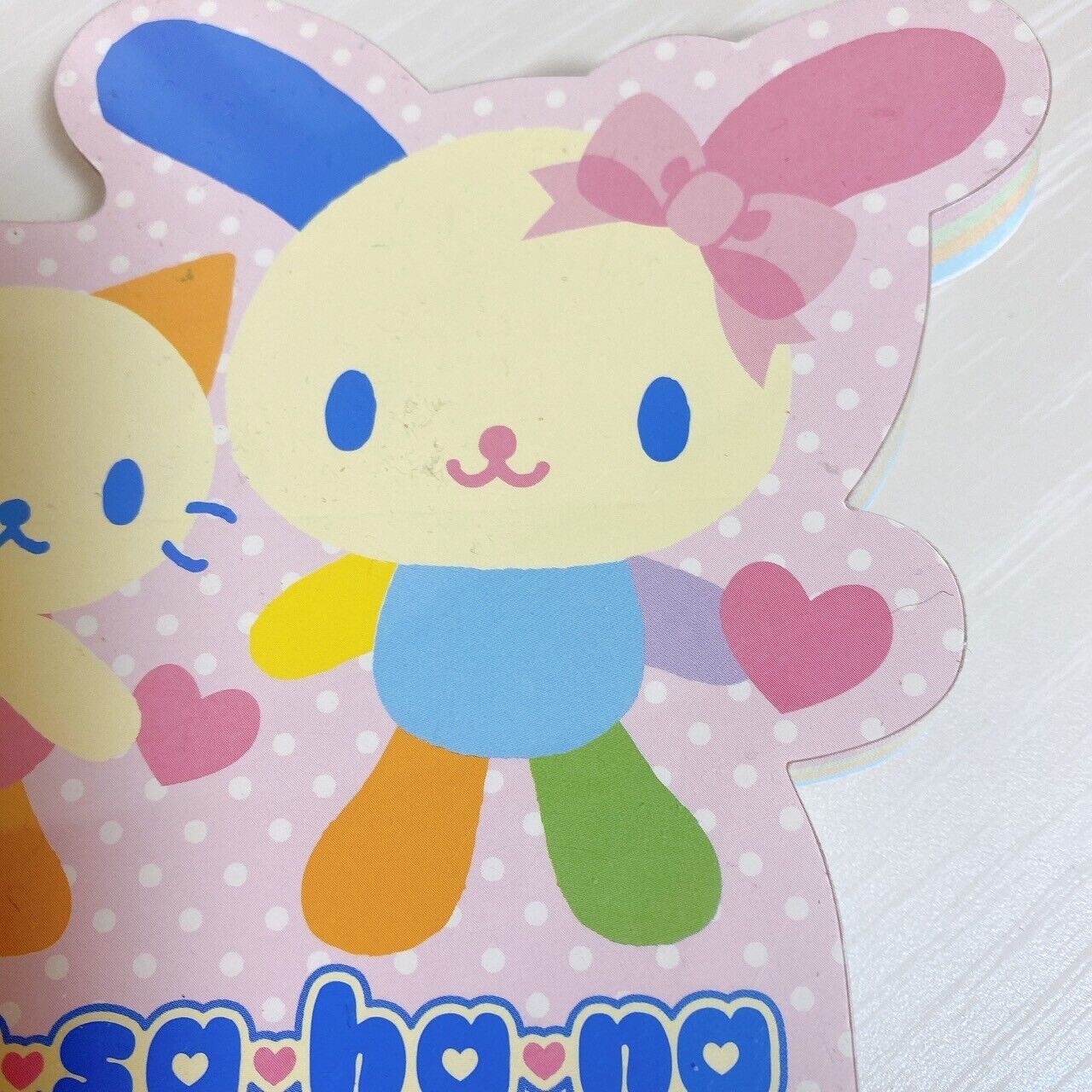 Sanrio Usahana Memo Pad Notepad Stationery Rabbit Animals Kawaii Character Rare