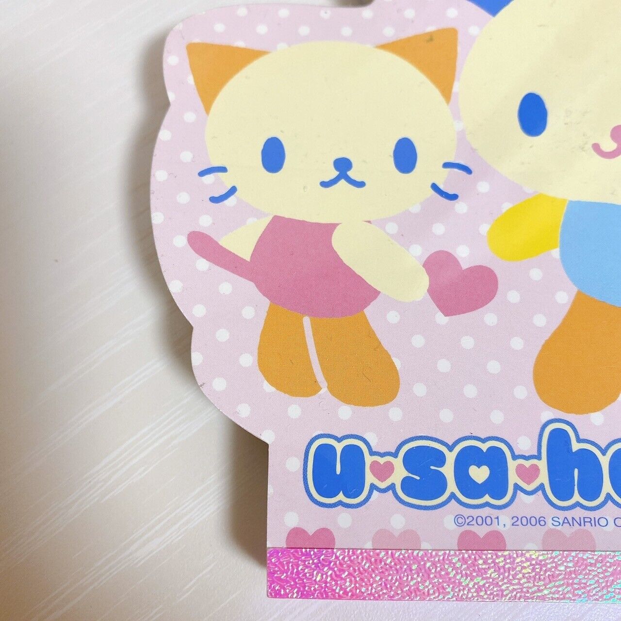 Sanrio Usahana Memo Pad Notepad Stationery Rabbit Animals Kawaii Character Rare