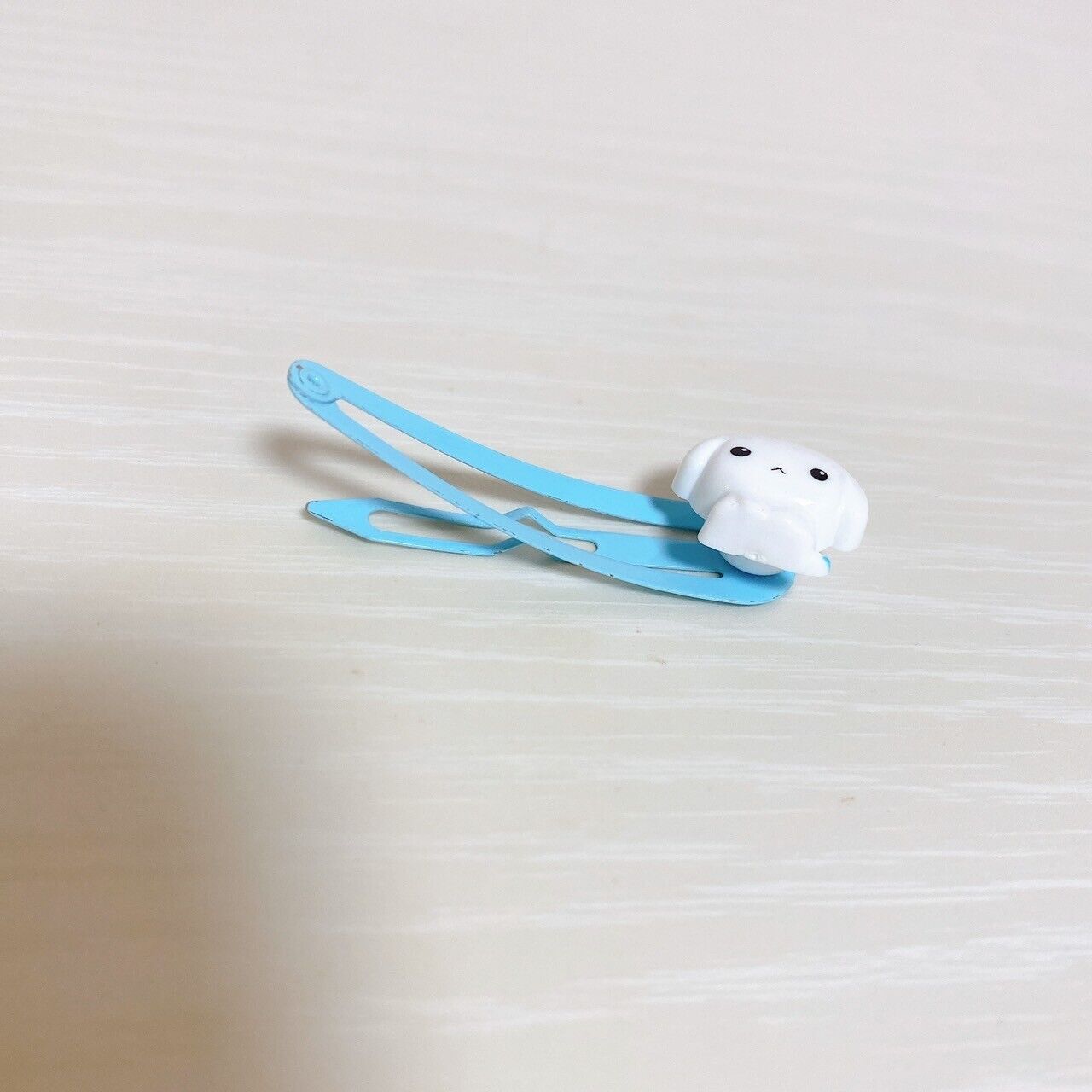 San-X Buru Buru Dog  Dogs Hair Rubber Pin 5 Set Light Blue Kawaii Character Rare