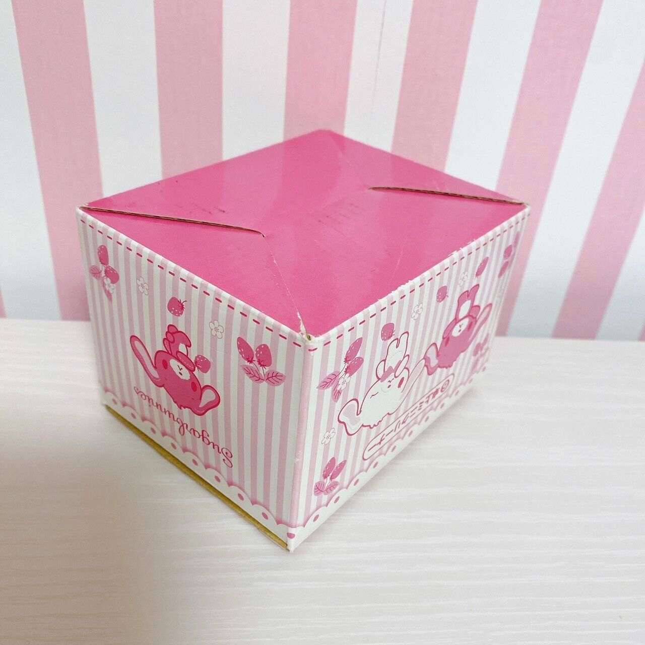 Sanrio Sugar Bunnies Desktop Cleaner Stationery Pink Shirousa Kurousa Kawaii