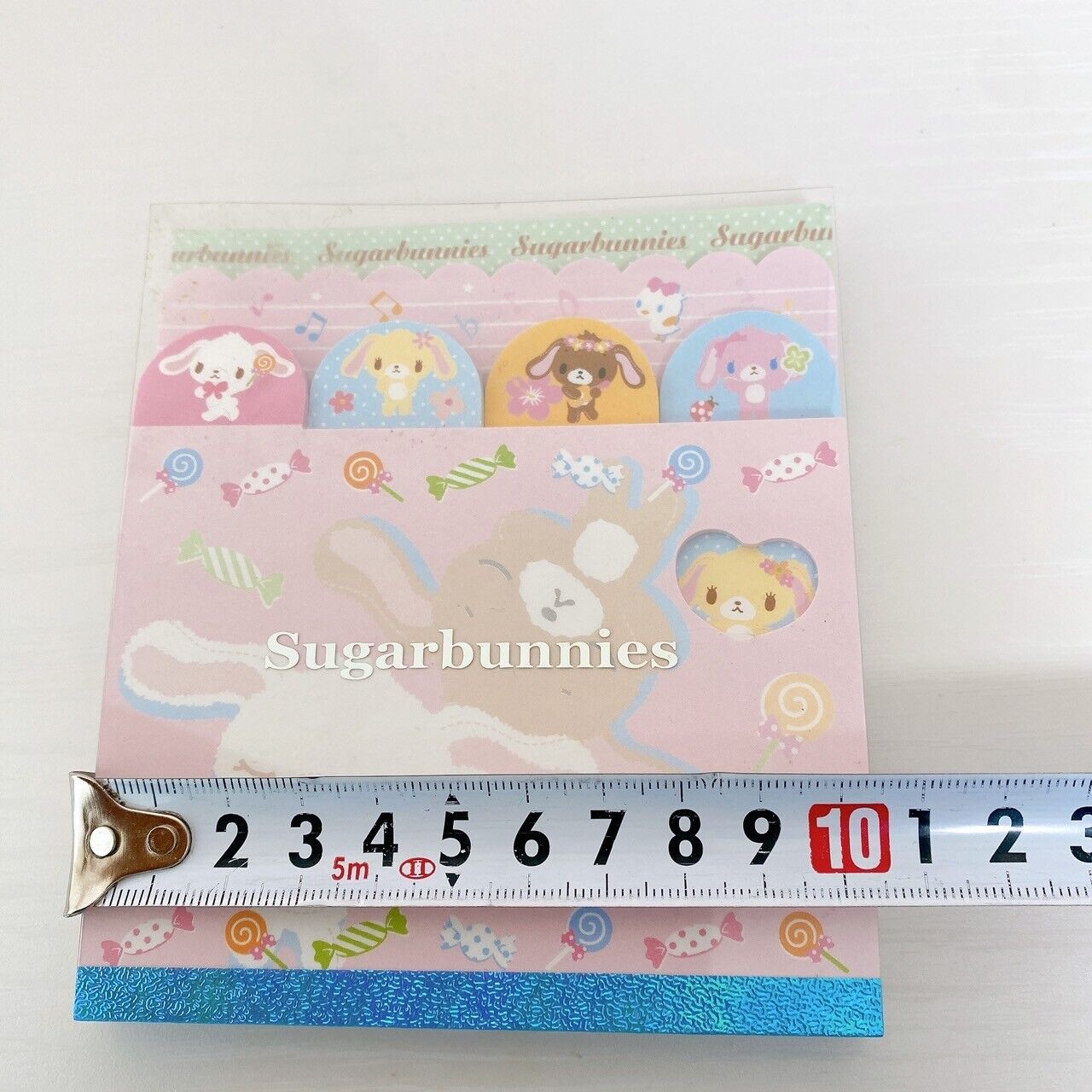 Sanrio Sugar Bunnies Memo Pad Notepad Shirousa Kurousa Rabbit Candy Flower Rare