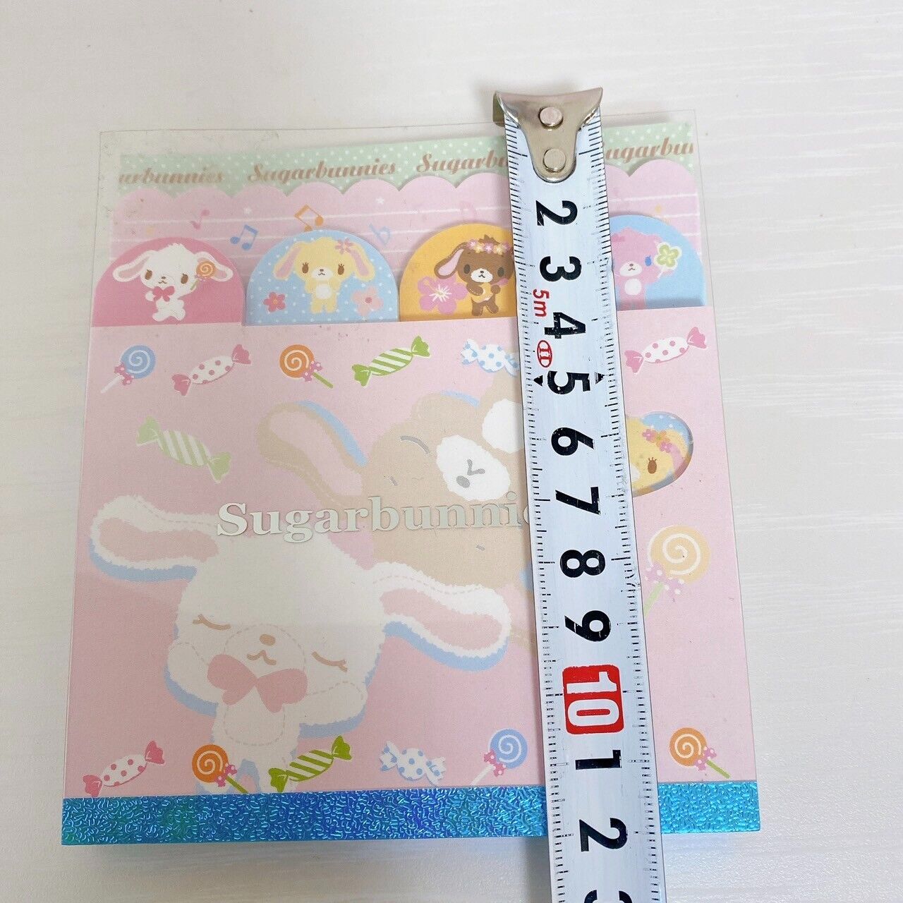 Sanrio Sugar Bunnies Memo Pad Notepad Shirousa Kurousa Rabbit Candy Flower Rare