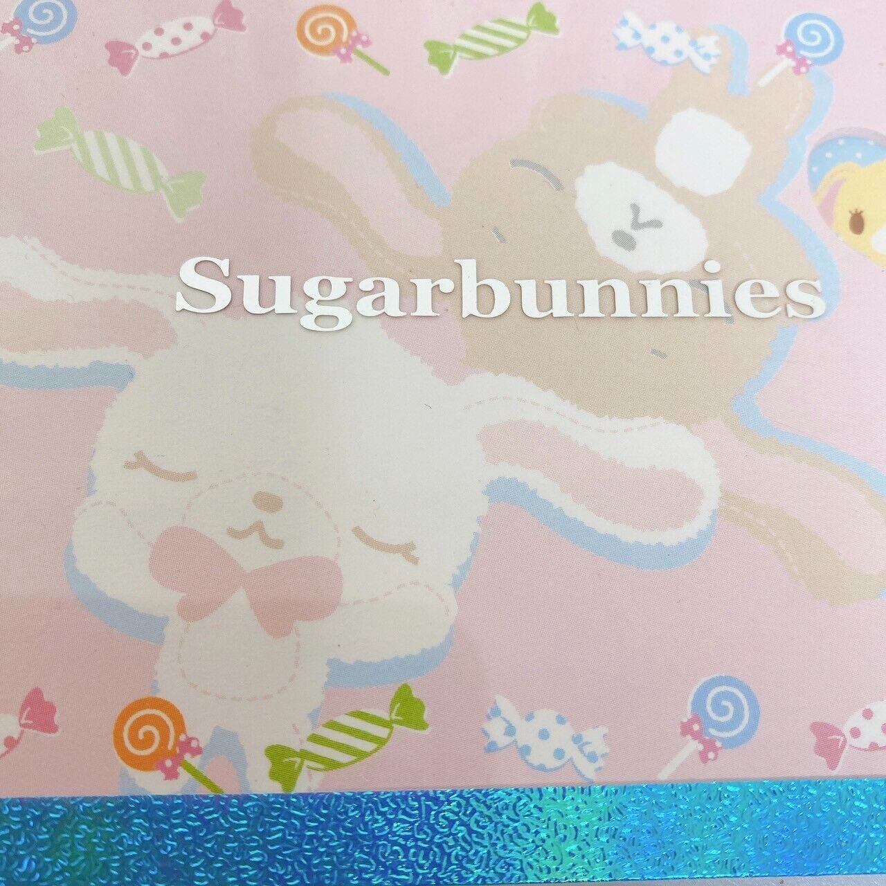 Sanrio Sugar Bunnies Memo Pad Notepad Shirousa Kurousa Rabbit Candy Flower Rare