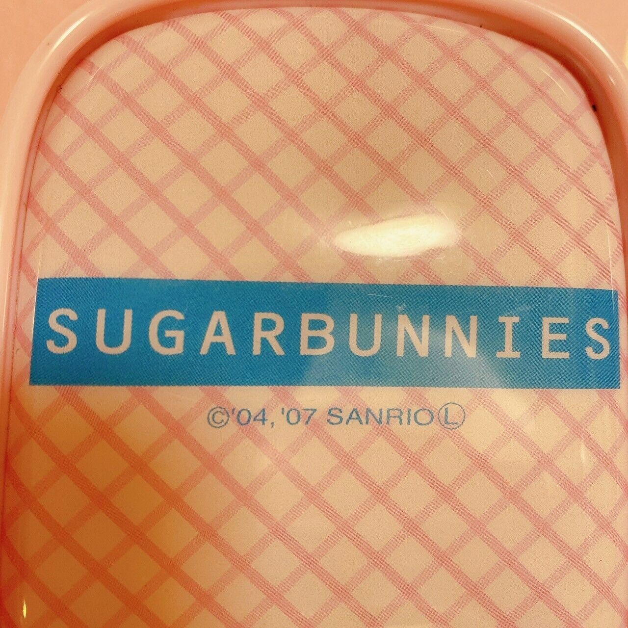 Sanrio Sugar Bunnies Mini Vinyl Bag Pouch Set 2 Shirousa Kurousa Hanausa Pink