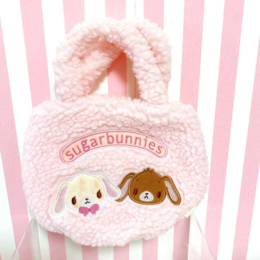 Sanrio Sugarbunnies Mini Tote Bag Pink Fluffy Bunnies Kids Character Kawaii Rare