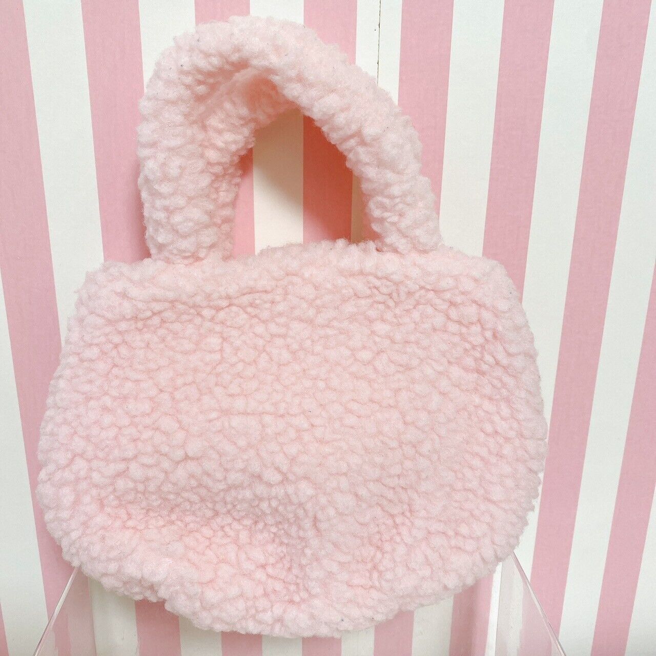 Sanrio Sugarbunnies Mini Tote Bag Pink Fluffy Bunnies Kids Character Kawaii Rare