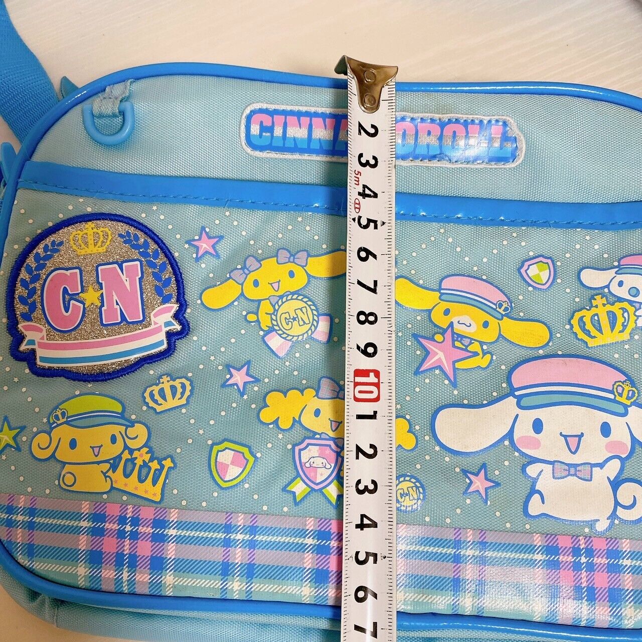 Sanrio Cinnamoroll Cinnamon Shoulder Bag Light Blue Star Crown Kawaii Rare