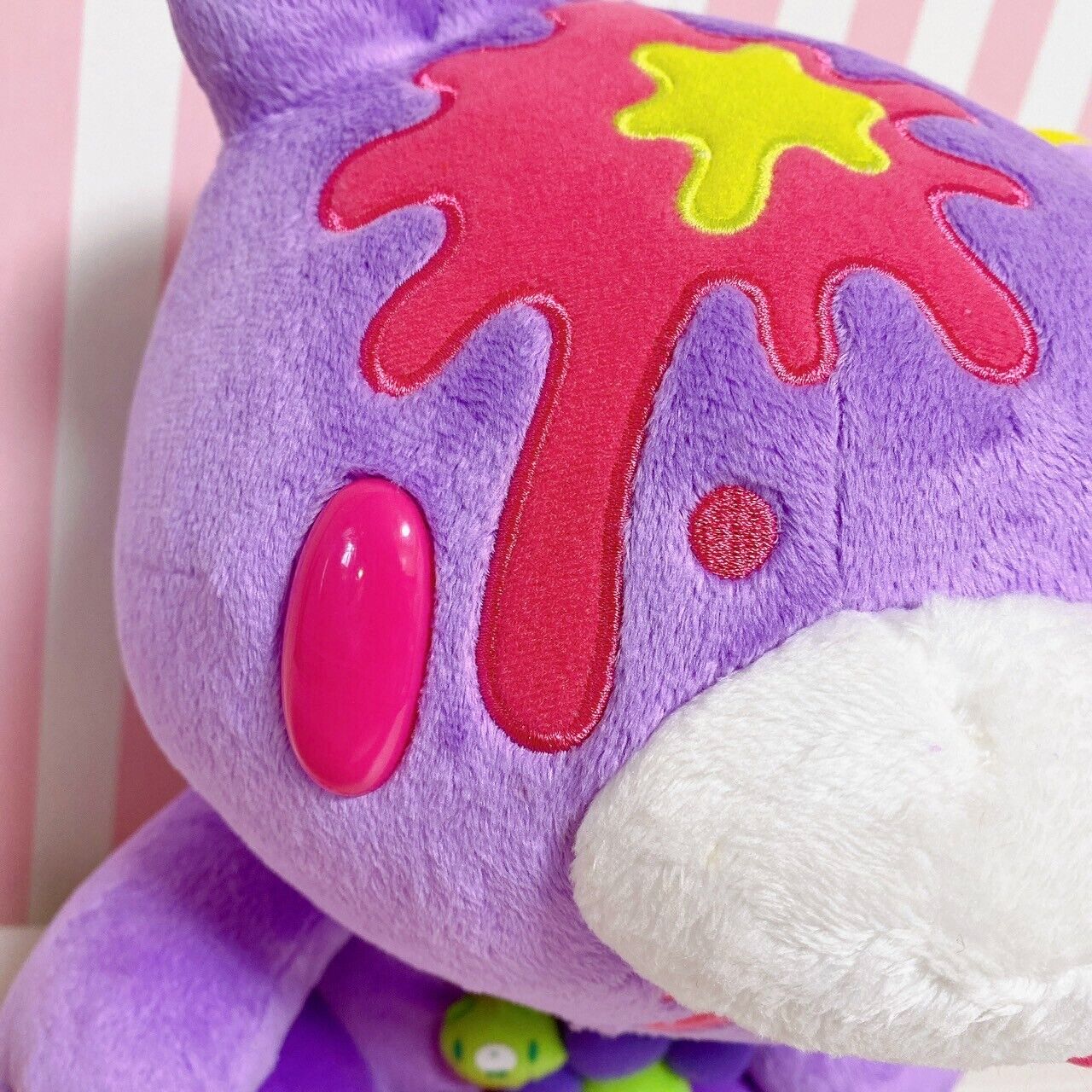 Gloomy Bear Bloody Juicy & Messy Paradise Purple Plush Soft Stuffed Toy TAiTo