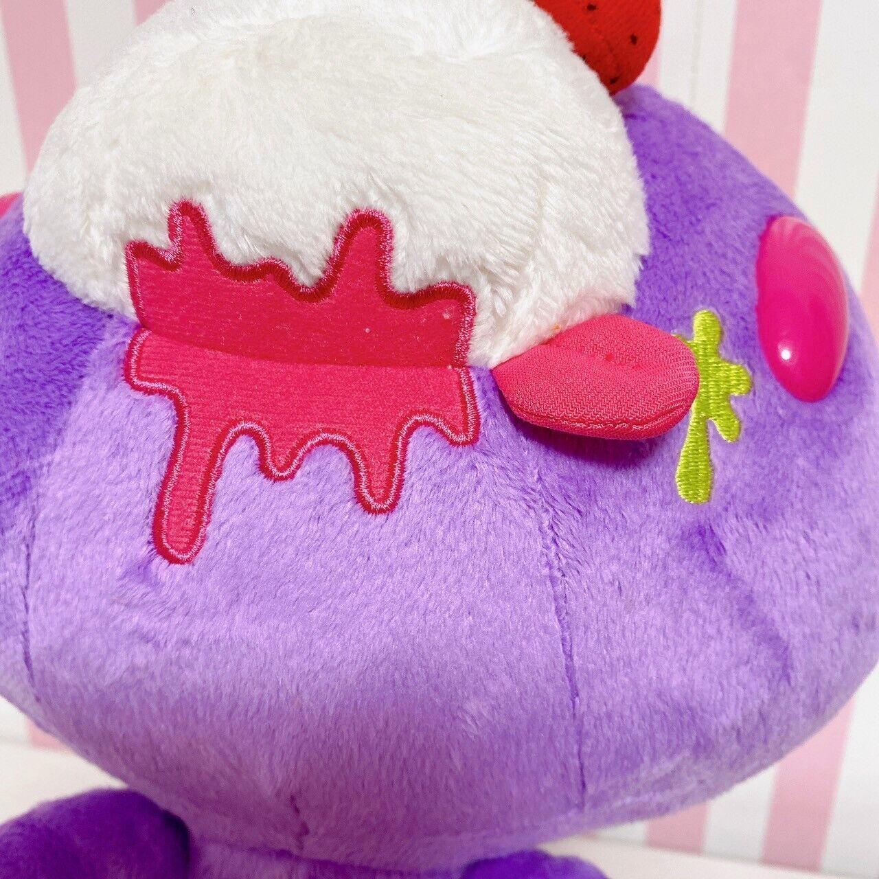 Gloomy Bear Bloody Juicy & Messy Paradise Purple Plush Soft Stuffed Toy TAiTo