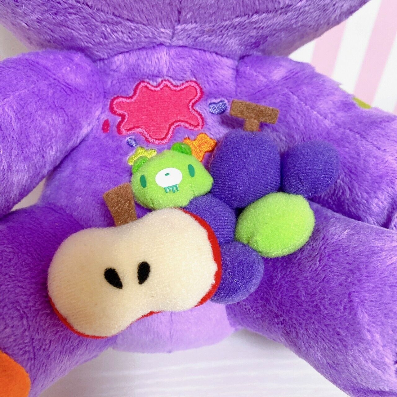 Gloomy Bear Bloody Juicy & Messy Paradise Purple Plush Soft Stuffed Toy TAiTo