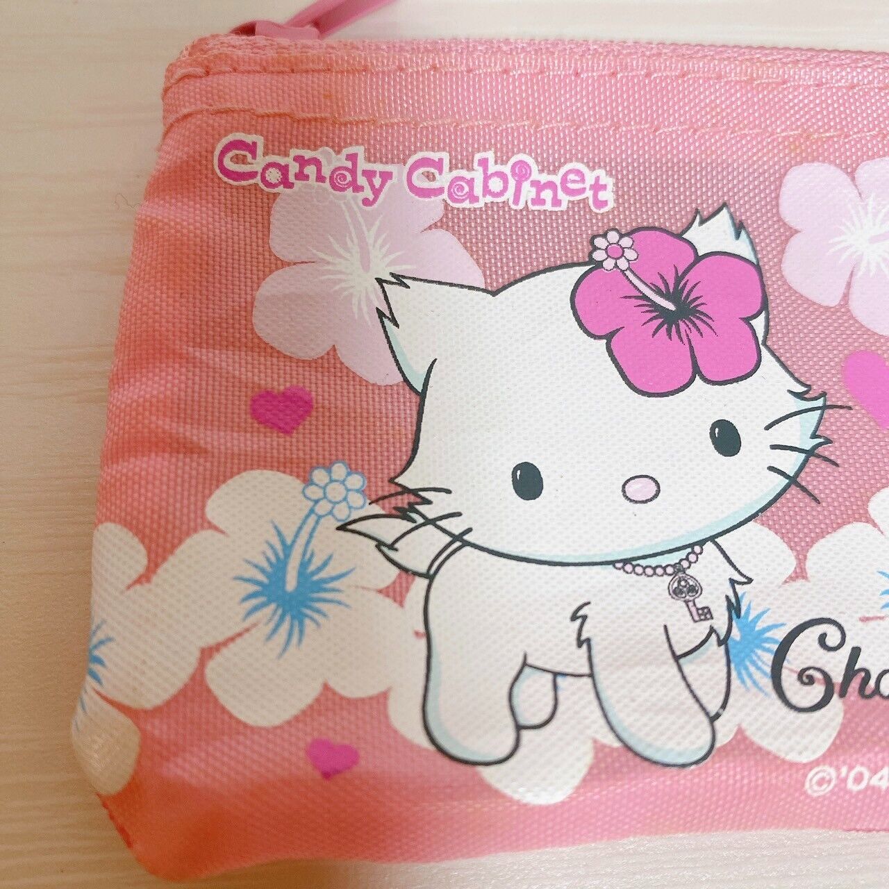 Sanrio Sugar Bunnies Charmy Kitty Bag Pouch Case 2 Set Pink Light Blue Kawaii