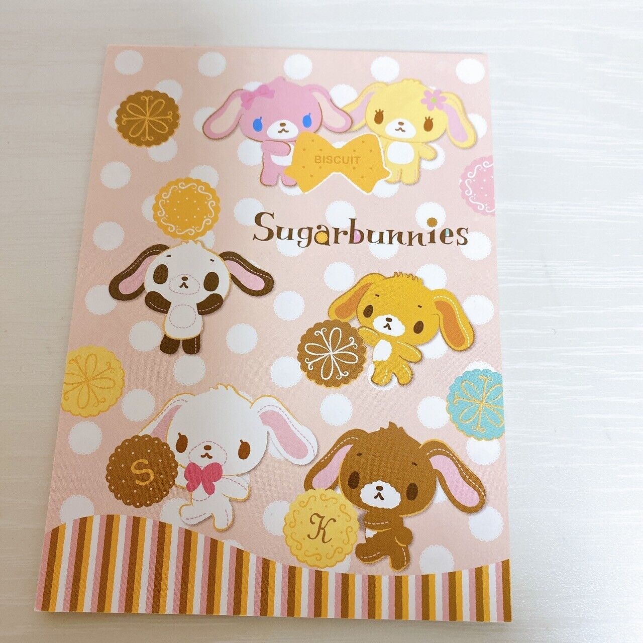 Sanrio Hello Kitty Sugar Bunnies Memo Pad Notepad 10 Set Stationery Kawaii Rare