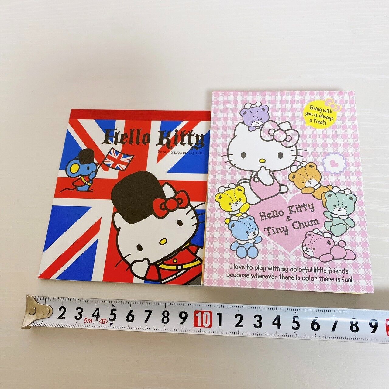 Sanrio Hello Kitty Sugar Bunnies Memo Pad Notepad 10 Set Stationery Kawaii Rare