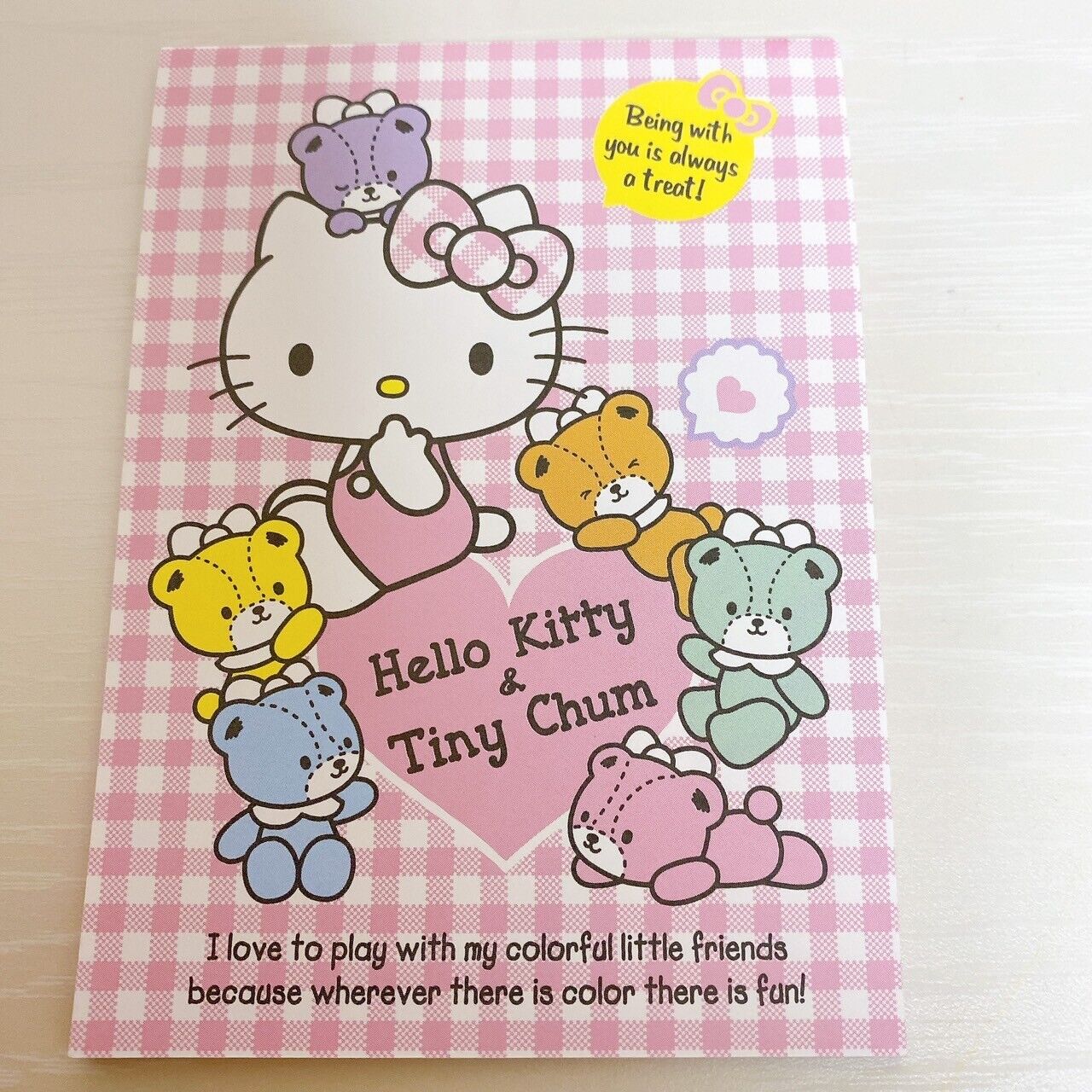 Sanrio Hello Kitty Sugar Bunnies Memo Pad Notepad 10 Set Stationery Kawaii Rare