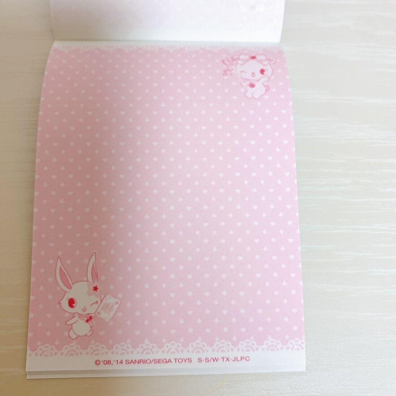 Sanrio Hello Kitty Sugar Bunnies Memo Pad Notepad 10 Set Stationery Kawaii Rare