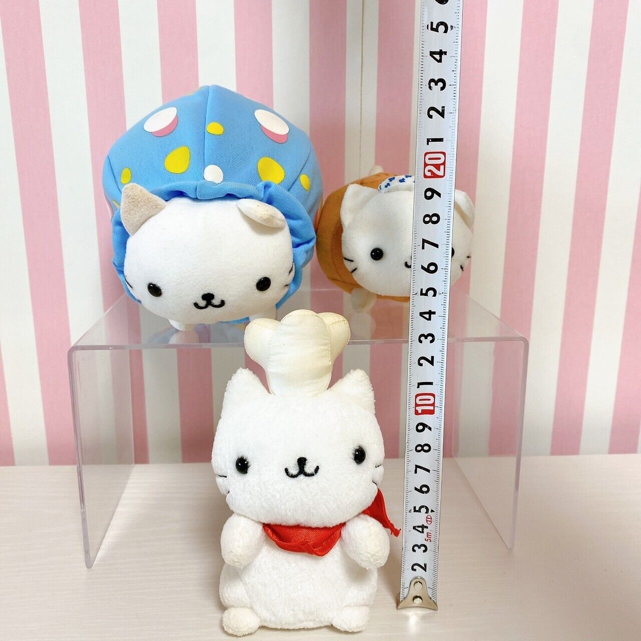 San-X Nyan Nyan Nyanko Stuffed toy Plush Doll 3 set Cats Character Kawaii Rare