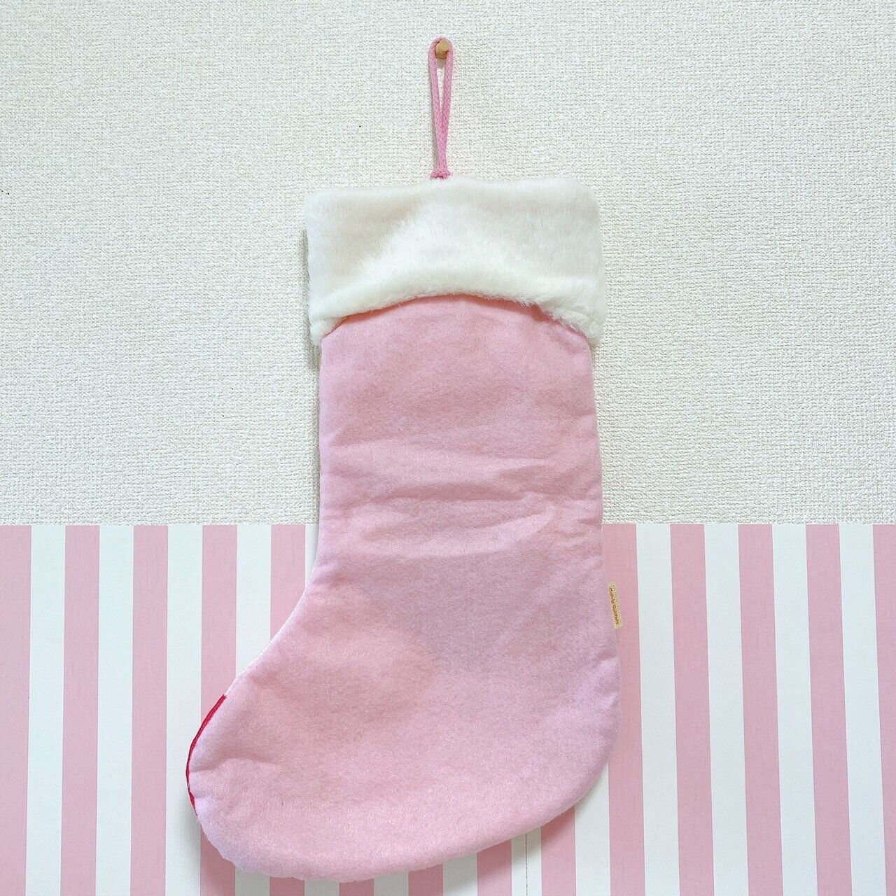 Sanrio Sugarbunnies Christmas Stocking Boots Pink Lame Bunnies Shirousa Kurousa