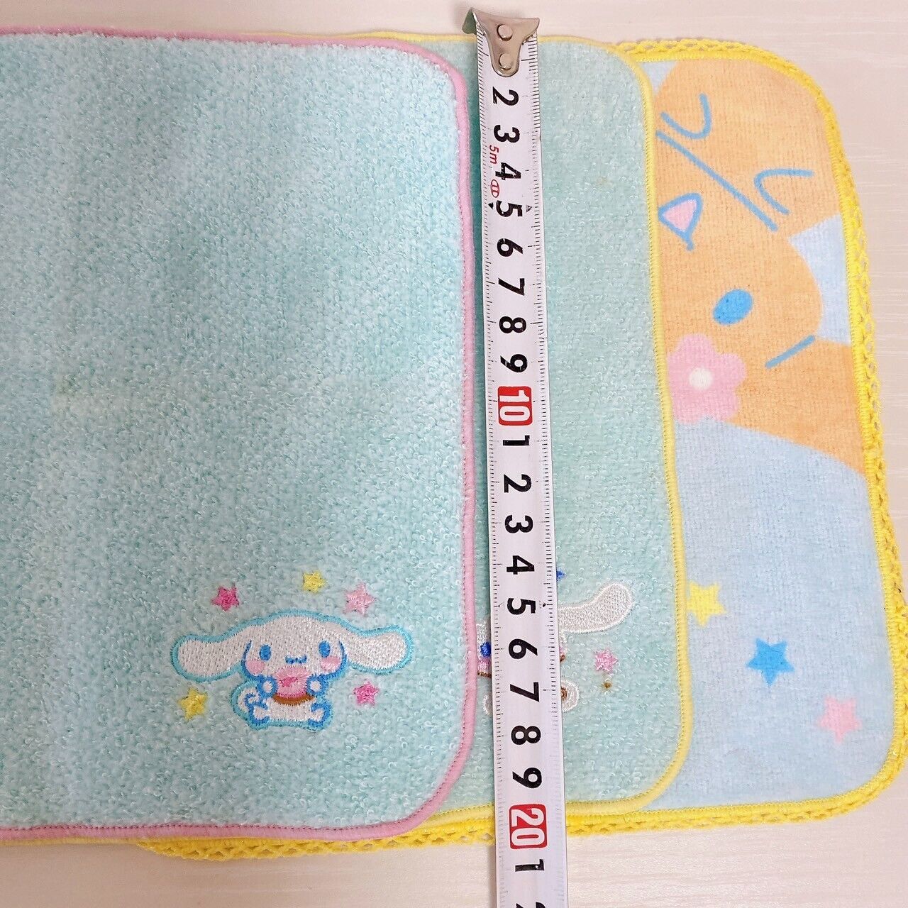 Sanrio Cinnamoroll Mini Hand Towel Set 3 Light Blue Star Fluffy Kawaii Rare