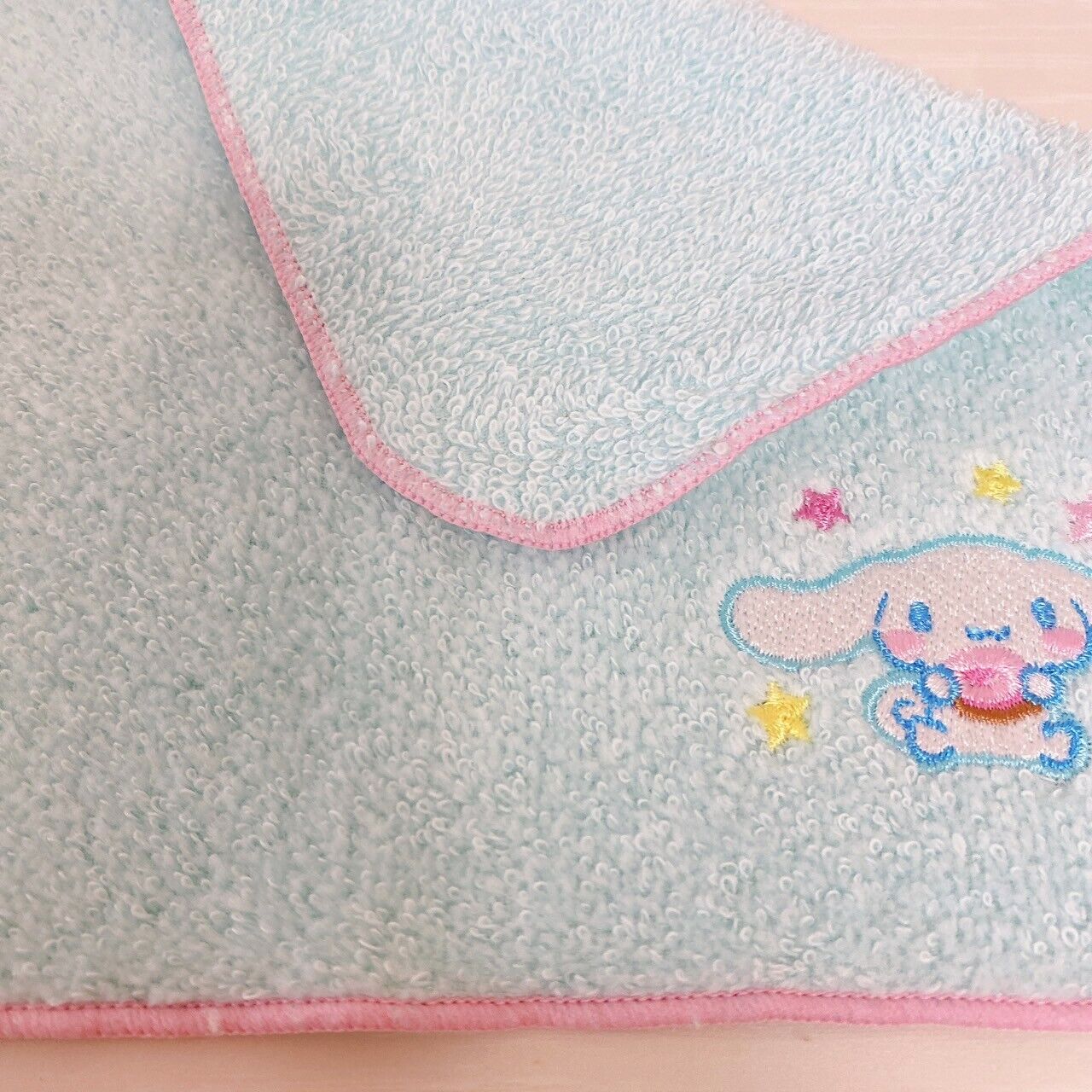 Sanrio Cinnamoroll Mini Hand Towel Set 3 Light Blue Star Fluffy Kawaii Rare