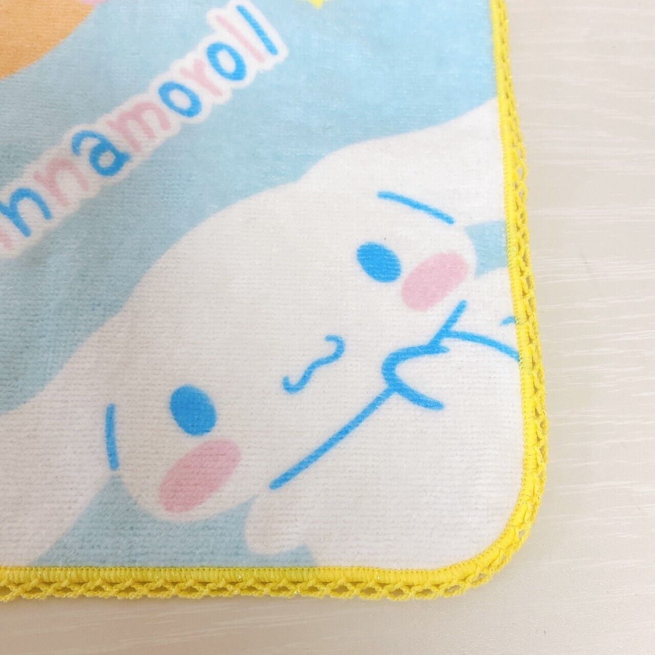 Sanrio Cinnamoroll Mini Hand Towel Set 3 Light Blue Star Fluffy Kawaii Rare