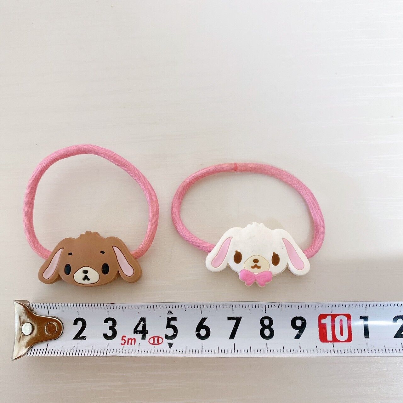 Sanrio Sugar Bunnies Hair Rubber Scrunchie Chouchou Set 3 Shirousa Kurousa Rare