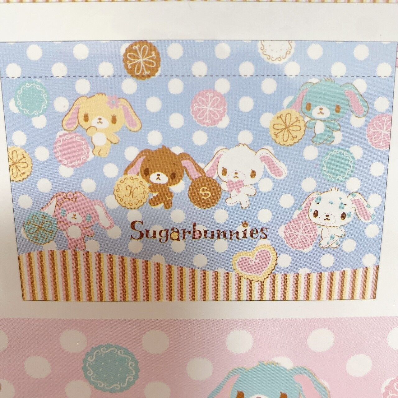 Sanrio Sugar Bunnies Lunch Box Case Set 2 Amusement Park Cookie Obento Kawaii