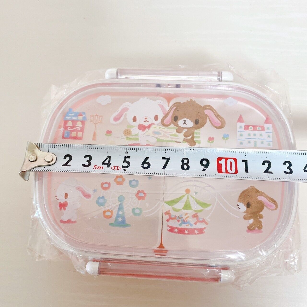 Sanrio Sugar Bunnies Lunch Box Case Set 2 Amusement Park Cookie Obento Kawaii