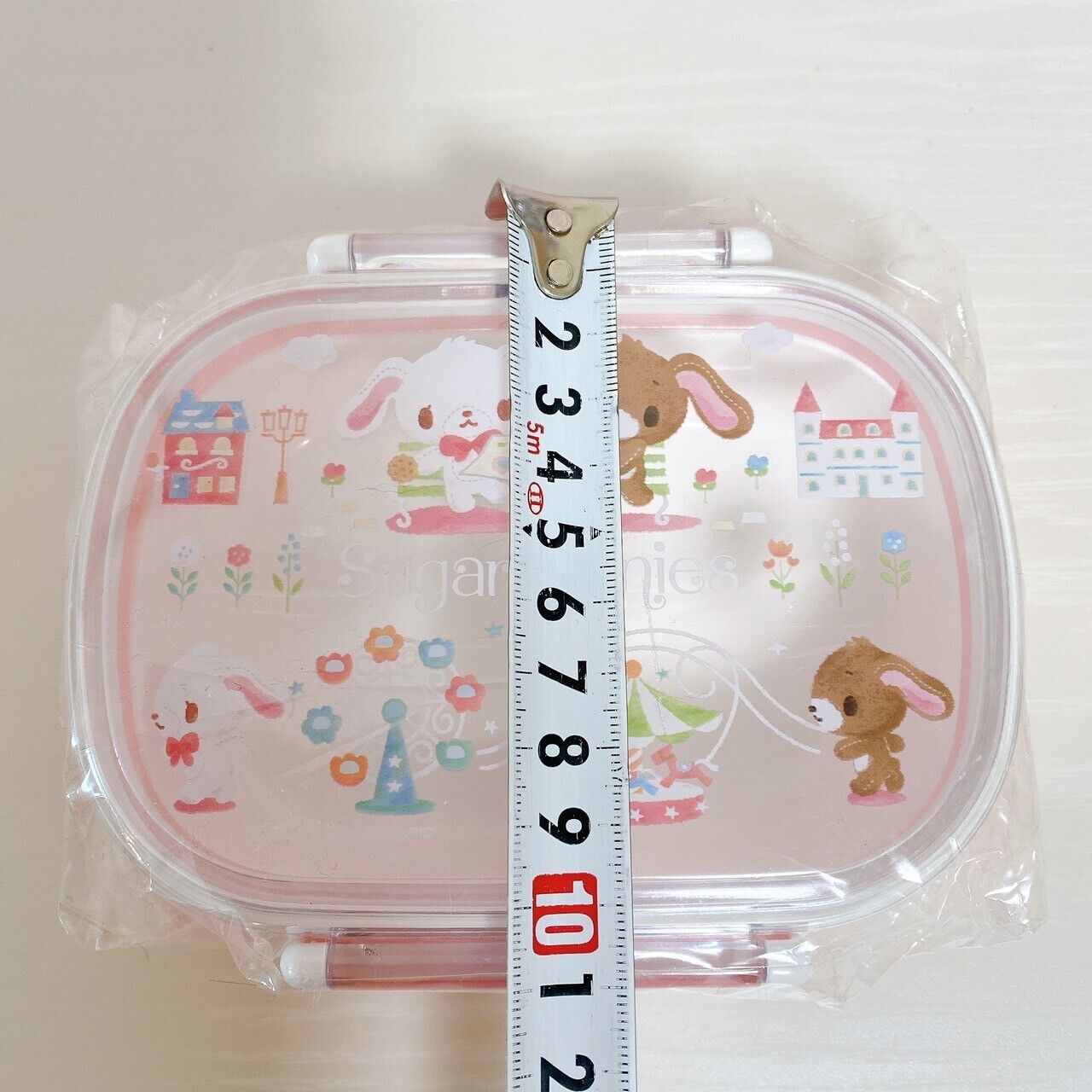 Sanrio Sugar Bunnies Lunch Box Case Set 2 Amusement Park Cookie Obento Kawaii