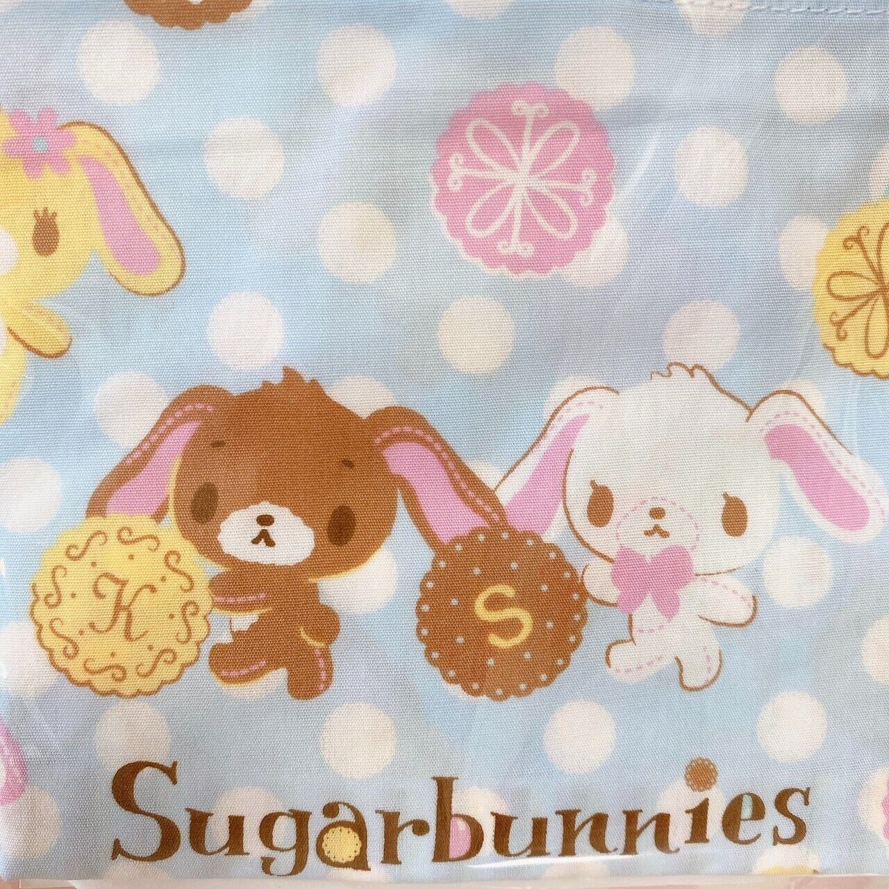 Sanrio Sugar Bunnies Lunch Box Case Set 2 Amusement Park Cookie Obento Kawaii