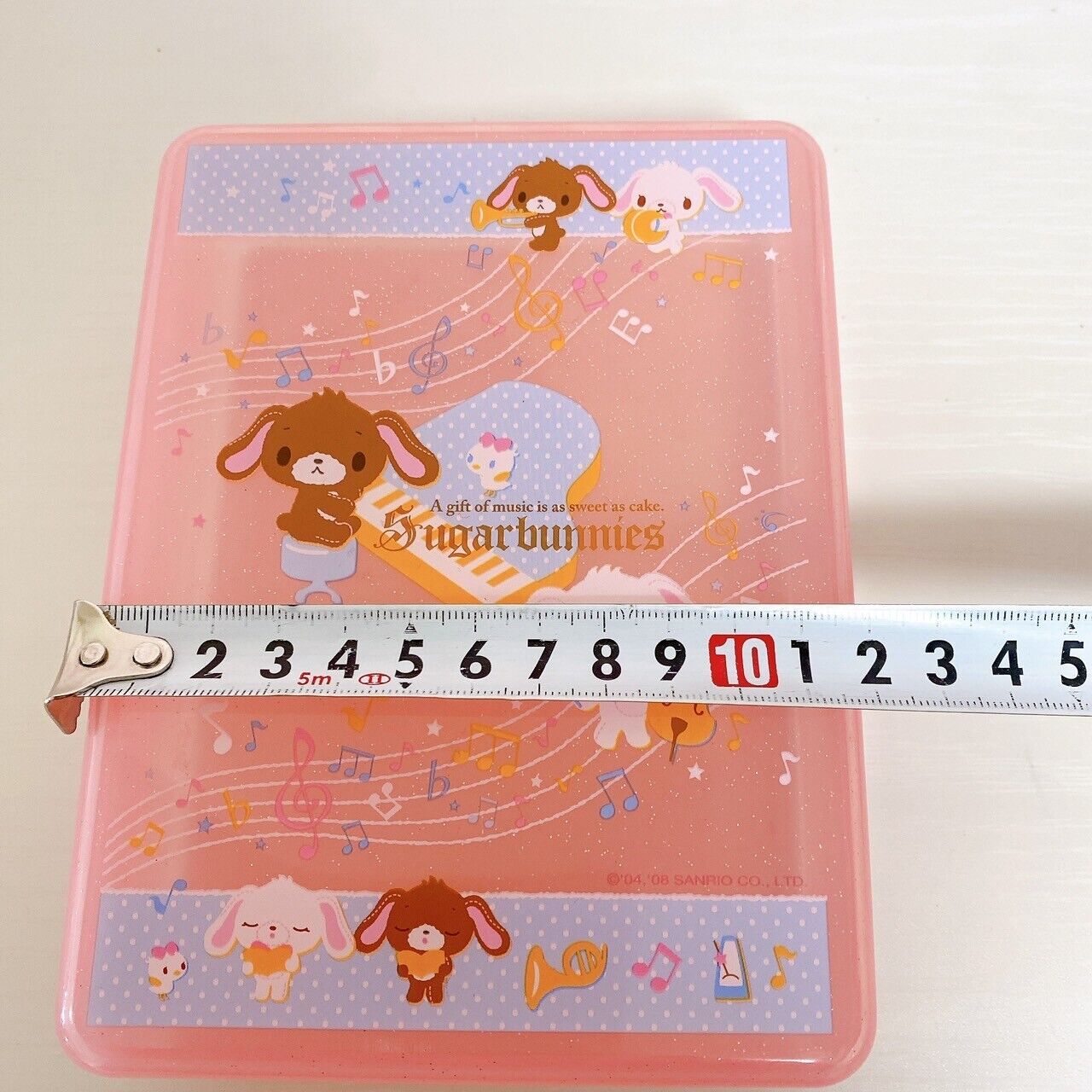 Sanrio Sugar Bunnies Pencil Case 2 Set Bunny Stationery Kawaii Character Rare