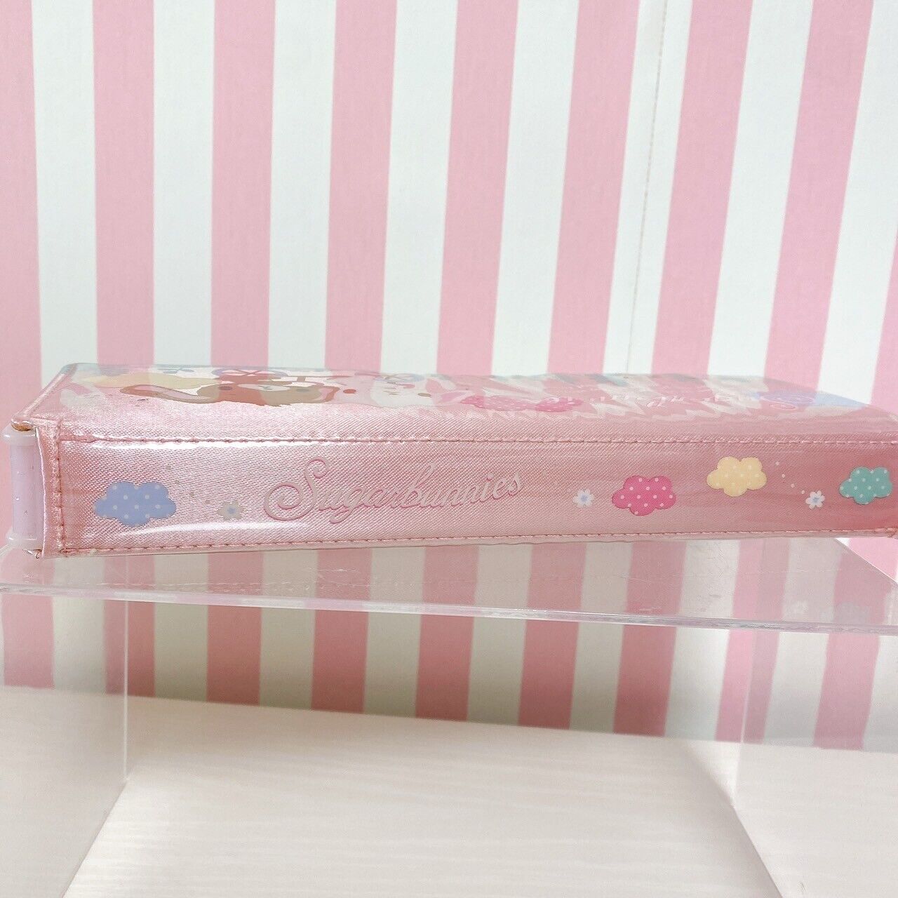 Sanrio Sugar Bunnies Pencil Case 2 Set Bunny Stationery Kawaii Character Rare