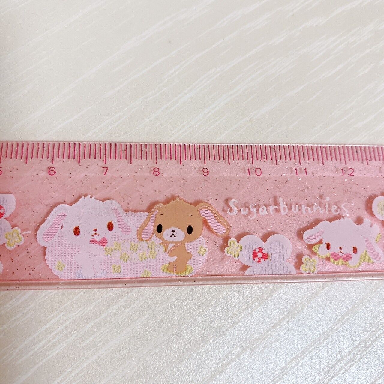 Sanrio Sugar Bunnies Memo Pad Notepad Pencils Eraser Ruler Set Stationery Rare