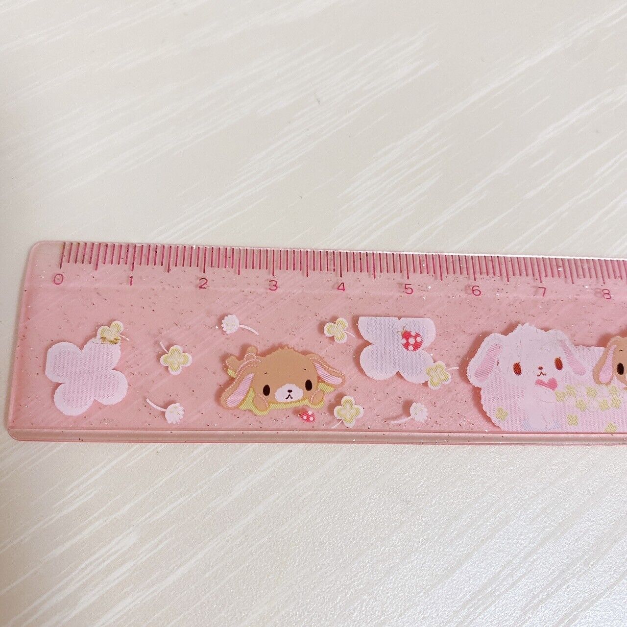 Sanrio Sugar Bunnies Memo Pad Notepad Pencils Eraser Ruler Set Stationery Rare